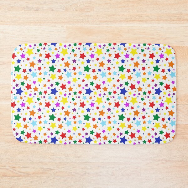 Item preview, Rainbow Stars, Bright Colored Stars in Sky Design designed and sold by bestggraphico.