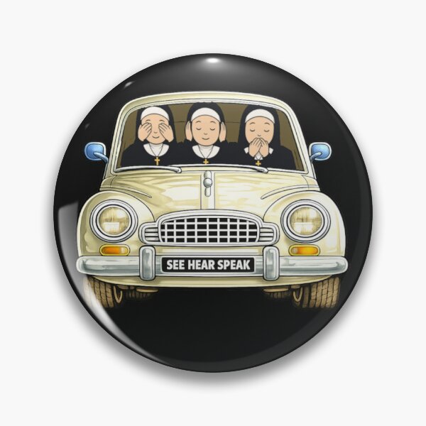 Item preview, see hear speak no evil ,nuns in car designed and sold by JamesDunican.