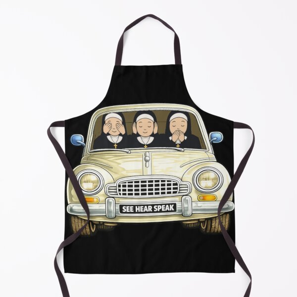 Item preview, see hear speak no evil ,nuns in car designed and sold by JamesDunican.