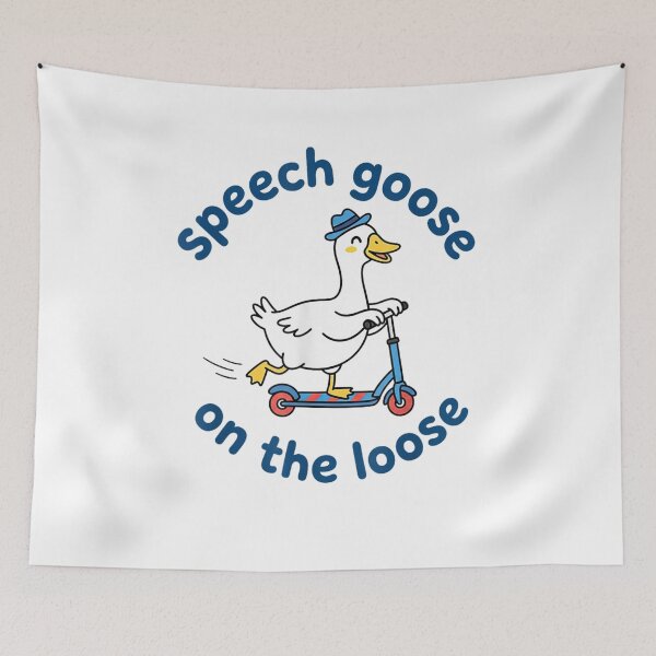 Item preview, Speech Goose On The Loose Funny SLP Gift designed and sold by LASTIQUE-dd.