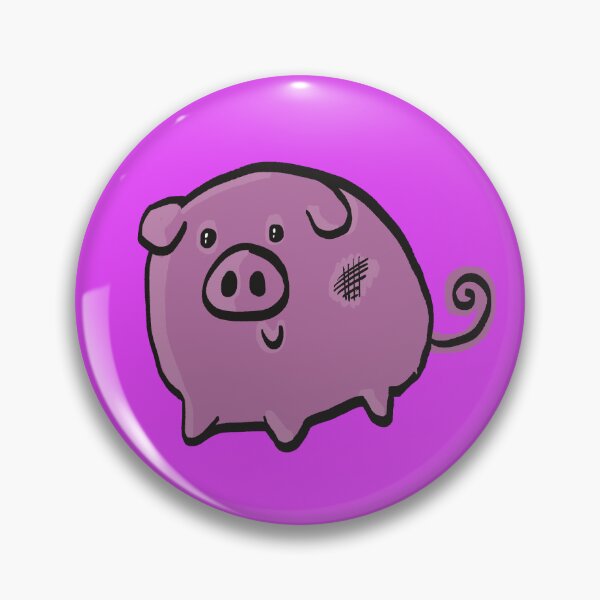 Item preview, Happy pig designed and sold by SombreroDoodles.