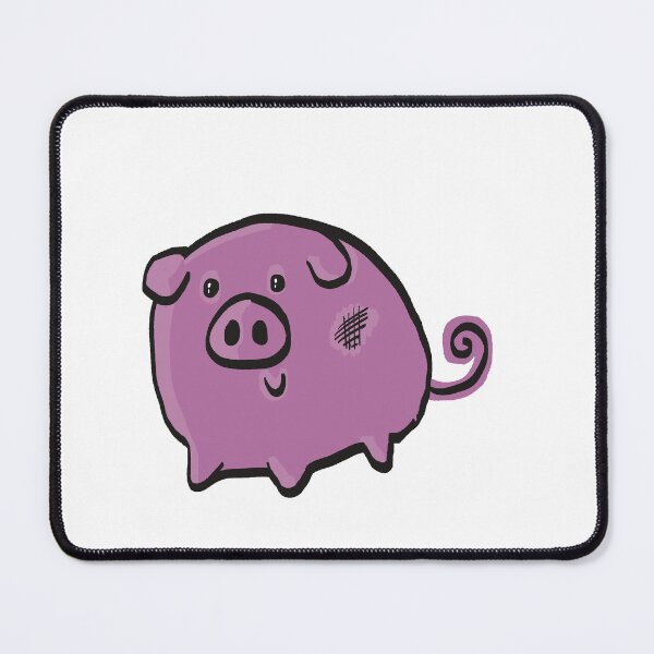 Item preview, Happy pig designed and sold by SombreroDoodles.