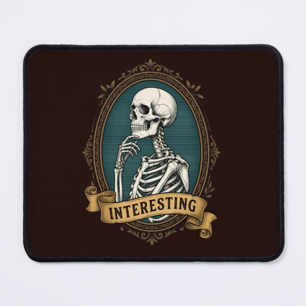 Item preview, Interesting Sarcastic Skeleton Vintage Art designed and sold by w66aboo.