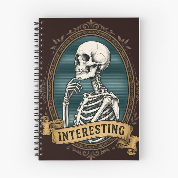 Item preview, Interesting Sarcastic Skeleton Vintage Art designed and sold by w66aboo.