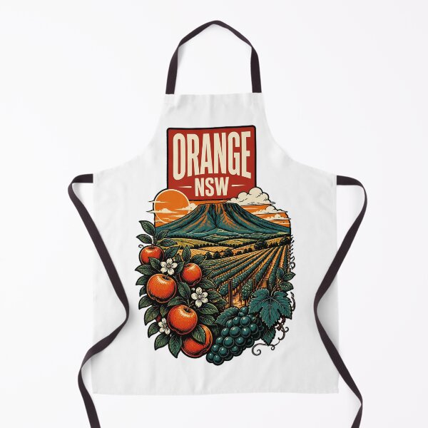 Item preview, Orange New South Wales Australia Vintage Travel Poster designed and sold by TravelersGems.