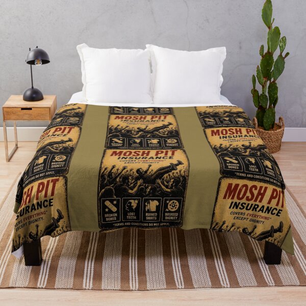 Item preview, Mosh Pit Insurance designed and sold by TheHodgePodge.