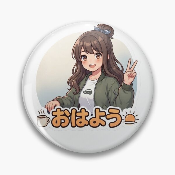 Item preview, Ohayo sticker designed and sold by LoLovi.
