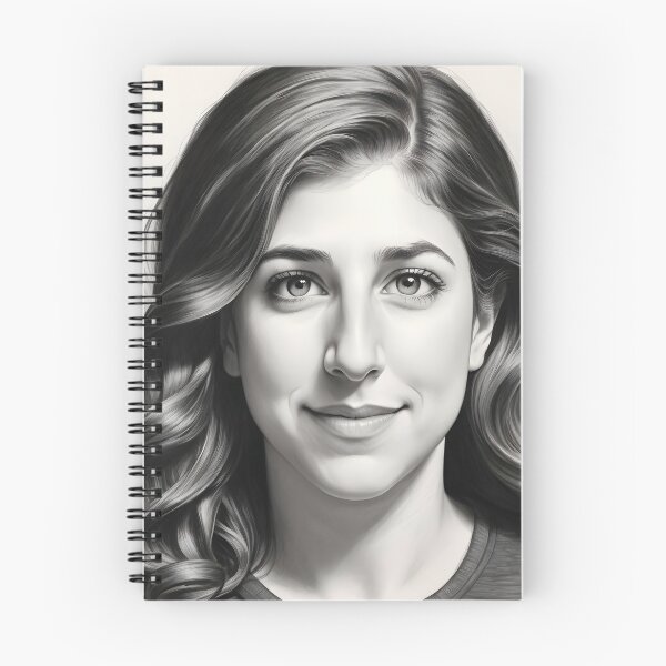 Artikelvorschau, Mayim Bialik entworfen und verkauft von WorldofCharcoal.