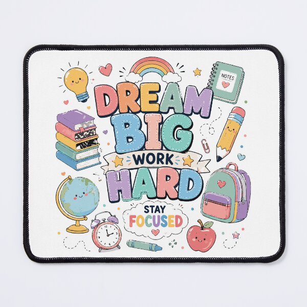 Item preview, Dream Big T-Shirt & Sticker | Cute Motivational School Design | Student & Teacher Gift designed and sold by Sunday.Supply.