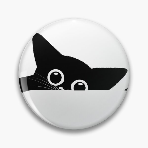 Item preview, A playful black cat designed and sold by FatmaAhmed90.