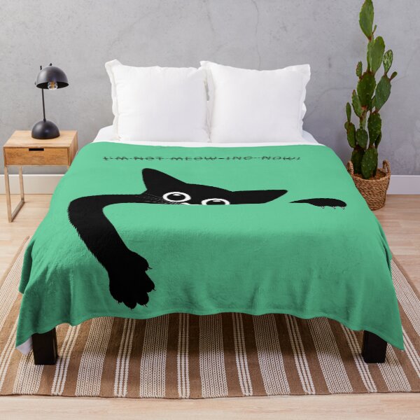 Item preview, A playful black cat designed and sold by FatmaAhmed90.