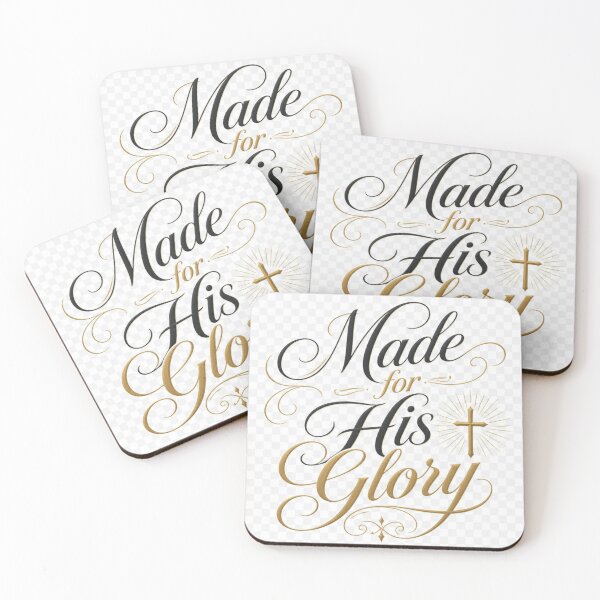 Item preview, Made For His Glory Christian Quote | God Inspired Faith Religious Apparel Design designed and sold by Paltooproducts.