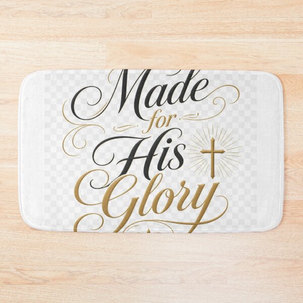 Item preview, Made For His Glory Christian Quote | God Inspired Faith Religious Apparel Design designed and sold by Paltooproducts.