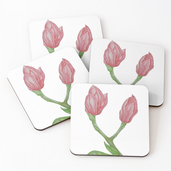 Item preview, Magnolia Bud Colored Pencil Botanical Illustration designed and sold by calmcolourprint.