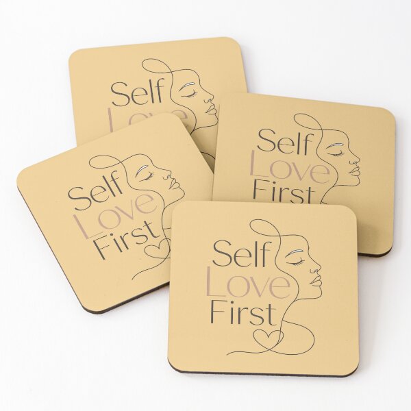Item preview, Self Love First Minimalist Continuous Line Art Woman Portrait Sticker designed and sold by crazyhome.