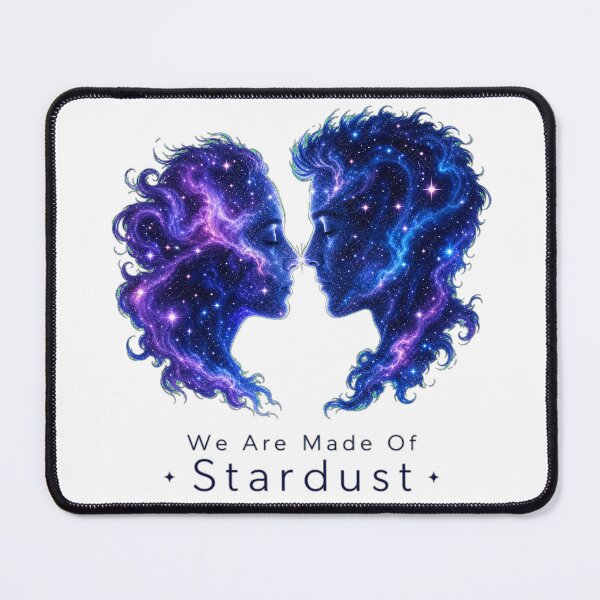 Item preview, We Are Made Of Stardust Celestial Galaxy Couple Silhouette designed and sold by Aliplus+.