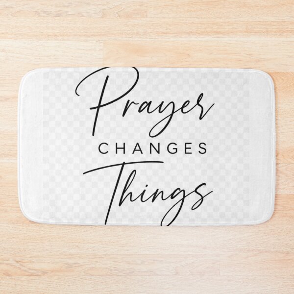 Item preview, Prayer Changes Things Christian Quote | Faith Prayer Inspirational Religious Design designed and sold by Paltooproducts.