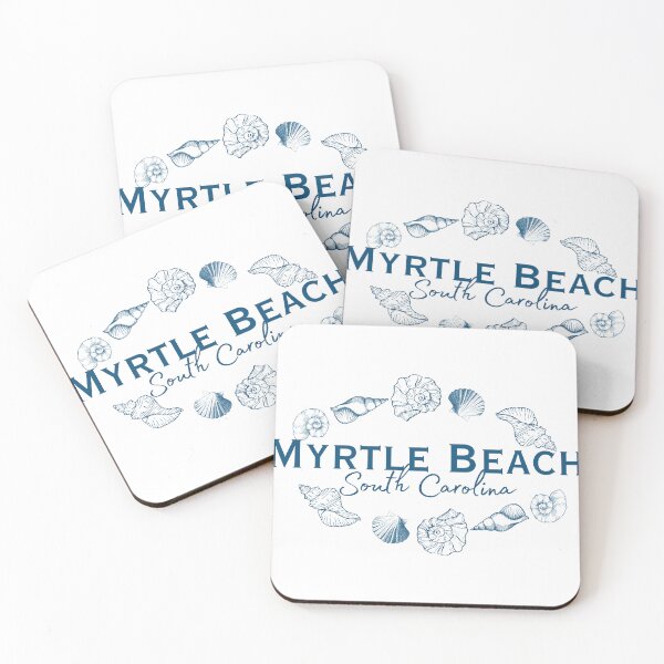 Item preview, Myrtle Beach South Carolina – Nautical Seashell Design designed and sold by DonnaRaine.