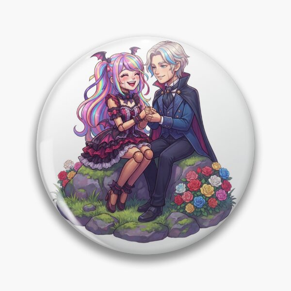 Item preview, Vampire couple designed and sold by PP&RAINBOW SHOP.
