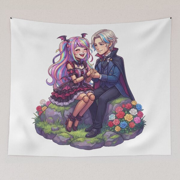 Item preview, Vampire couple designed and sold by PP&RAINBOW SHOP.