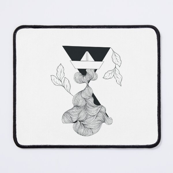 Item preview, Paper boat floating on finelines surrounded by nature designed and sold by ArtedeSer.