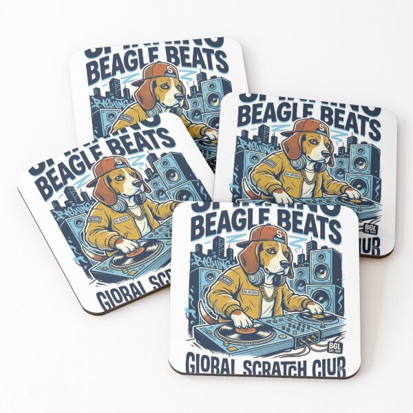 Item preview, Funny Beagle DJ | Spinning Beagle Beats | Music Lover Dog Gift designed and sold by CH-4TEE.