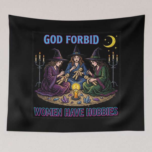 Item preview, Funny Witch Hobbies designed and sold by TeeARTHY.