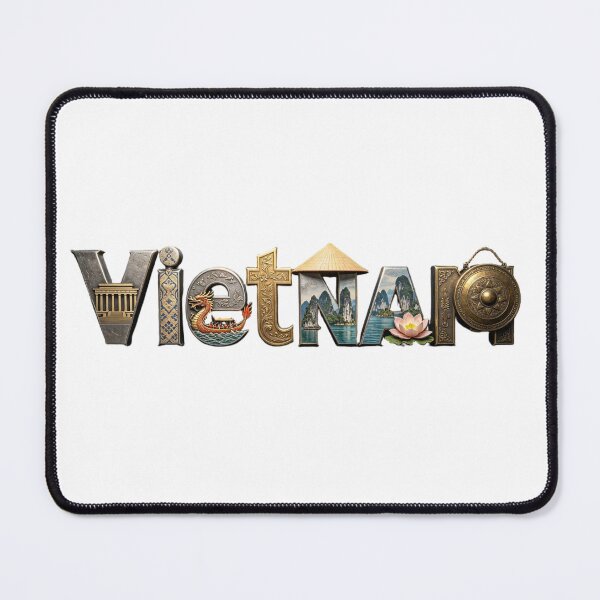 Item preview, Vietnam – Culture & Heritage Word Art designed and sold by VladisWorld.