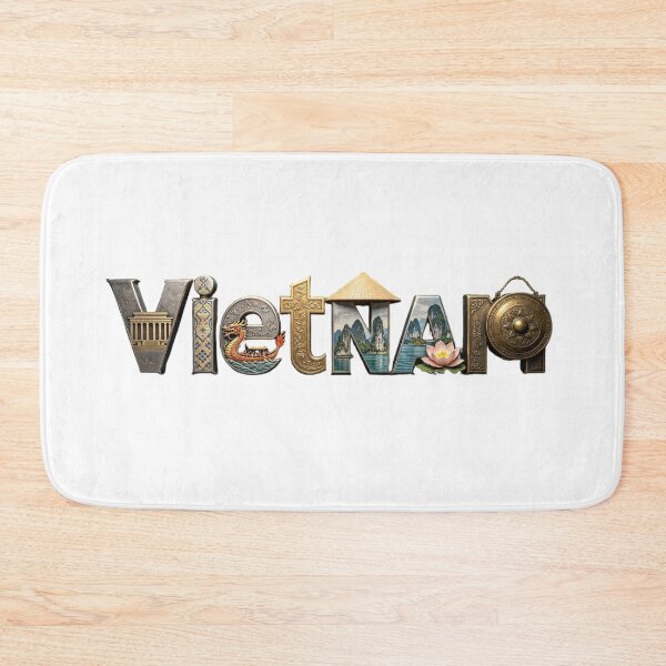 Item preview, Vietnam – Culture & Heritage Word Art designed and sold by VladisWorld.