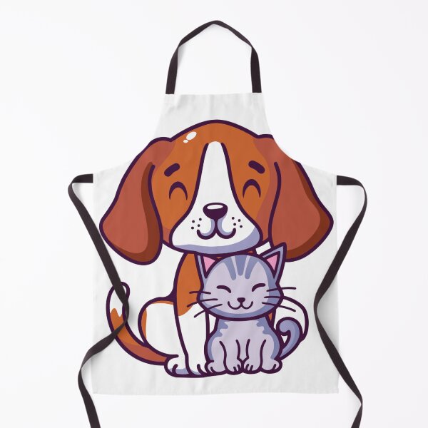 Item preview, Cat and Dog Funny Pet Friends designed and sold by Charonde.