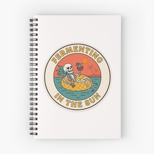 Item preview, Fermenting in the Sun – Funny Skeleton Beach designed and sold by LuloCreative.