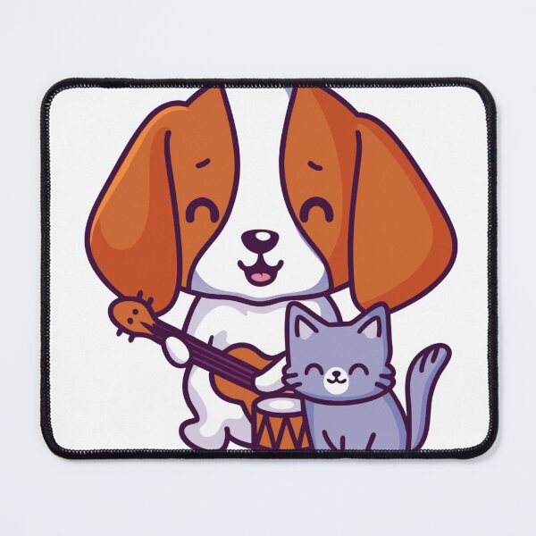 Item preview, Cat and Dog Love and Friendship designed and sold by Charonde.