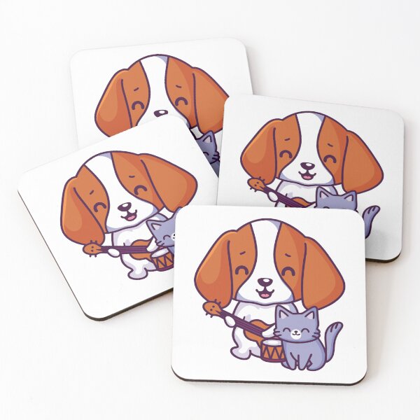 Item preview, Cat and Dog Love and Friendship designed and sold by Charonde.