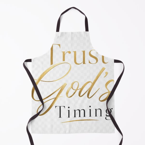 Item preview, Trust God's Timing Christian Quote | Faith Inspirational Religious Design designed and sold by Paltooproducts.