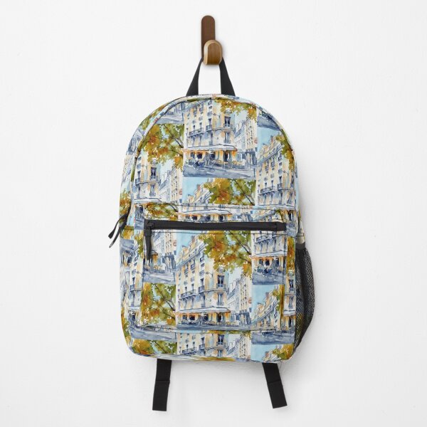 Item preview, St Andre Bistro Paris Watercolor designed and sold by caracatita75.