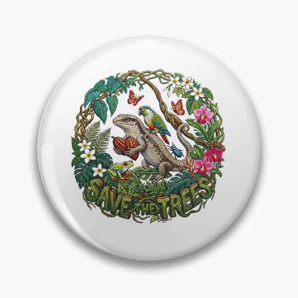 Item preview, Rainforest Tree Iguana designed and sold by TeeARTHY.