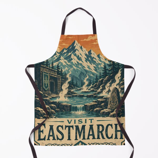 Item preview, Eastmarch Hot Springs Travel Poster designed and sold by agearb.