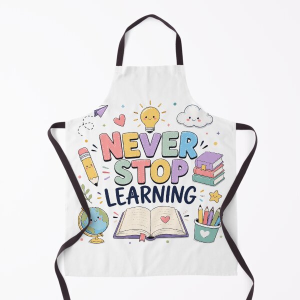 Item preview, Never Stop Learning T-Shirt & Sticker | Inspirational Classroom Design | Teacher & Student Gift designed and sold by Sunday.Supply.