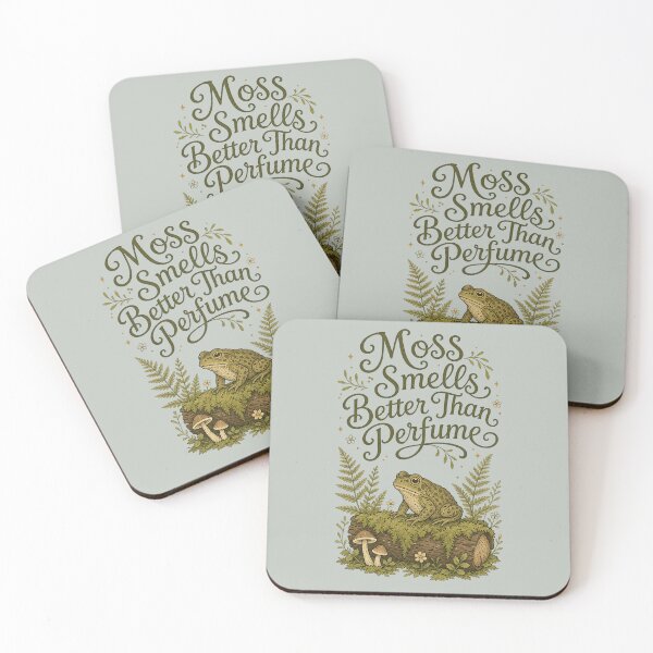 Item preview, Moss Smells Better Than Perfume Toad designed and sold by InkwellCottage.