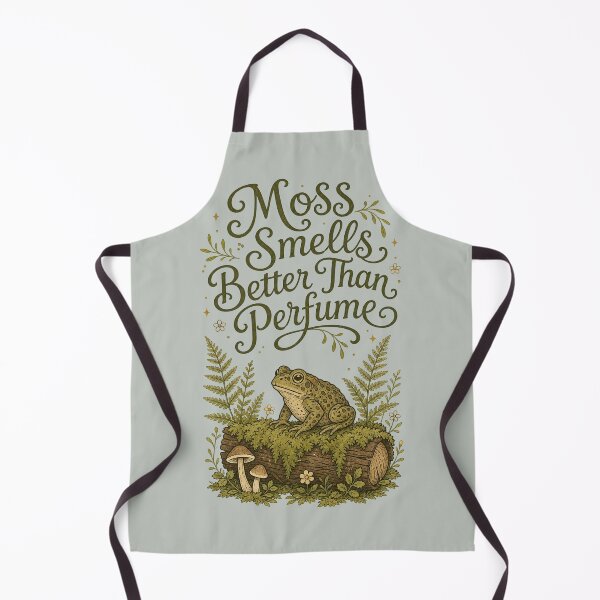 Item preview, Moss Smells Better Than Perfume Toad designed and sold by InkwellCottage.