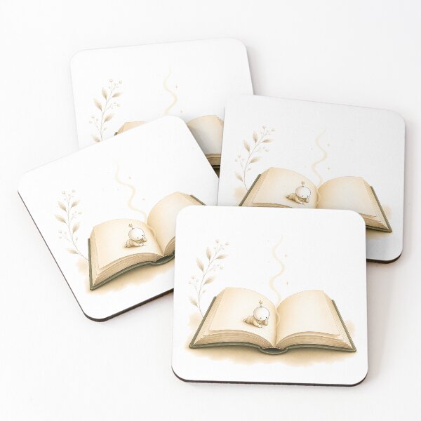 Item preview, Little Star Companion Lost in a Story | Cozy Open Book Watercolor | Whimsical Book Lover T-Shirt & Sticker designed and sold by Digital Culture Studio.