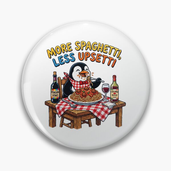 Item preview, Funny Penguin Spaghetti designed and sold by TeeARTHY.