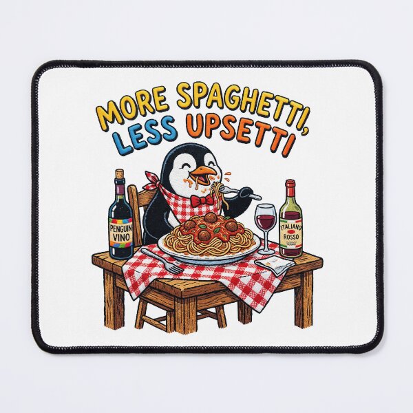 Item preview, Funny Penguin Spaghetti designed and sold by TeeARTHY.