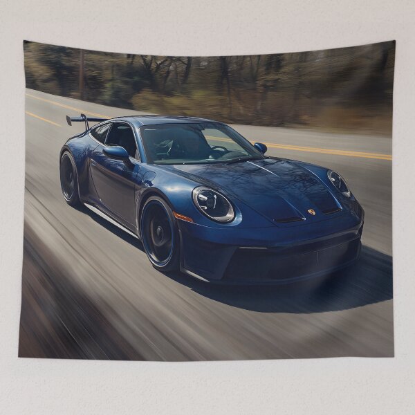 Item preview, Porsche 911 GT3 Minimalist Contemporary Art designed and sold by AutoPopStudio.