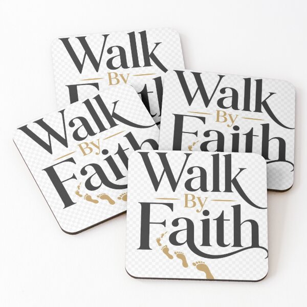 Item preview, Walk By Faith Christian Quote | Inspirational Bible Faith Religious Design designed and sold by Paltooproducts.