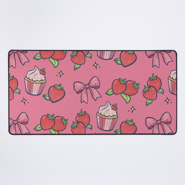 Item preview, Strawberries, bows and cupcakes designed and sold by camilagimenezm.
