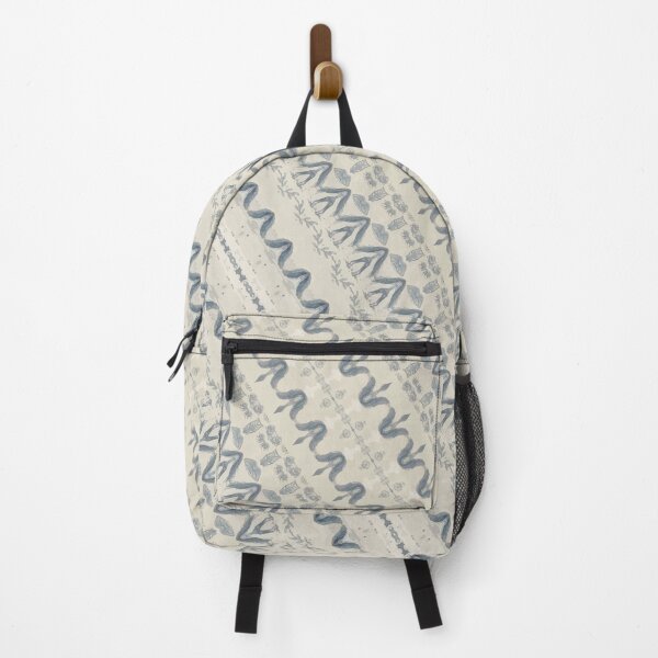 Item preview, Blue Geometric Stripe Pattern – Diagonal Tribal Boho Print designed and sold by FawnFeatherCo.