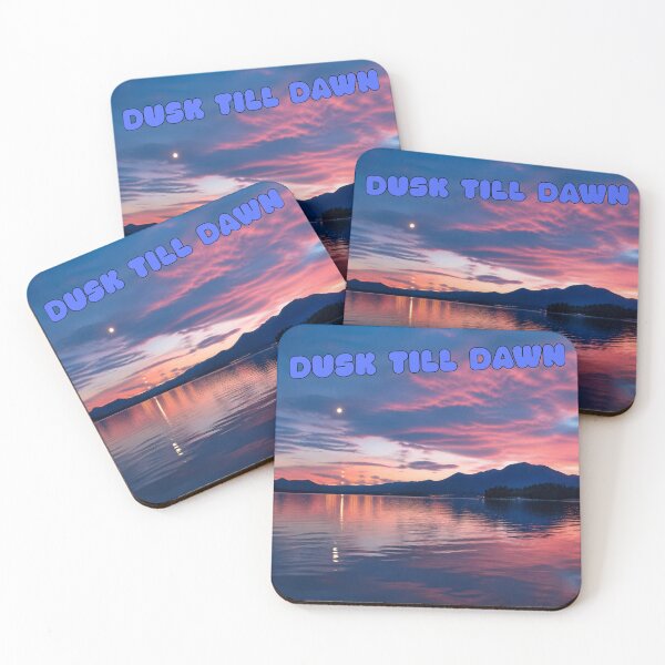 Item preview, Dusk Till Dawn - Moody Mountain Lake Sunset Landscape designed and sold by Marcin Dabski.