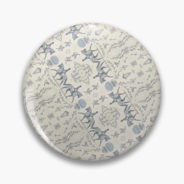 Item preview, Blue Diamond Ikat Pattern – Diagonal Mosaic Boho Print designed and sold by FawnFeatherCo.