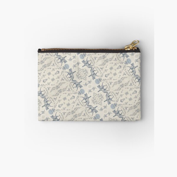 Item preview, Blue Diamond Ikat Pattern – Diagonal Mosaic Boho Print designed and sold by FawnFeatherCo.